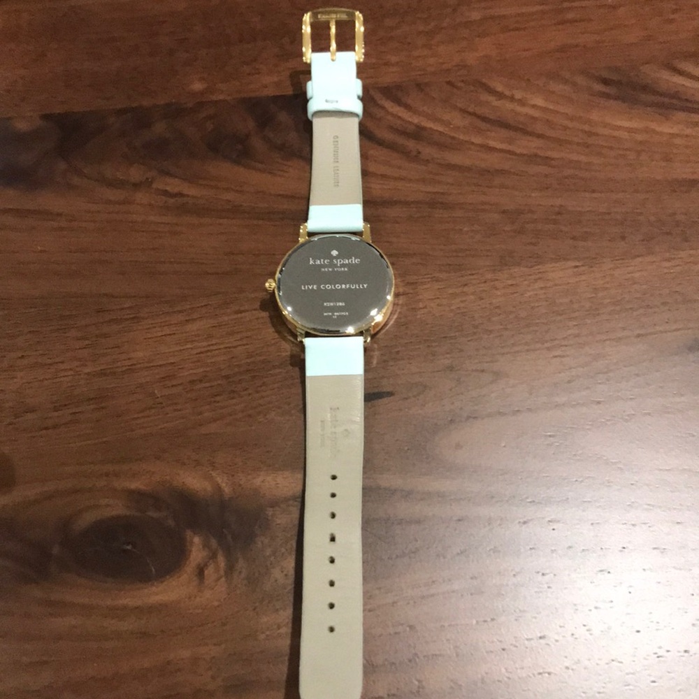Kate spade metro peacock leather strap watch, 34mm - Picture 4 of 4